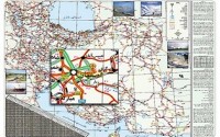 دانلود نقشه راه‌های ایران با بزرگنمایی بی‌نهایت - Iran Roads Map