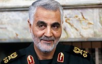 عکس/ تقدیر طرفداران رئیس جمهور روسیه از سردار سلیمانی در شبکه های اجتماعی